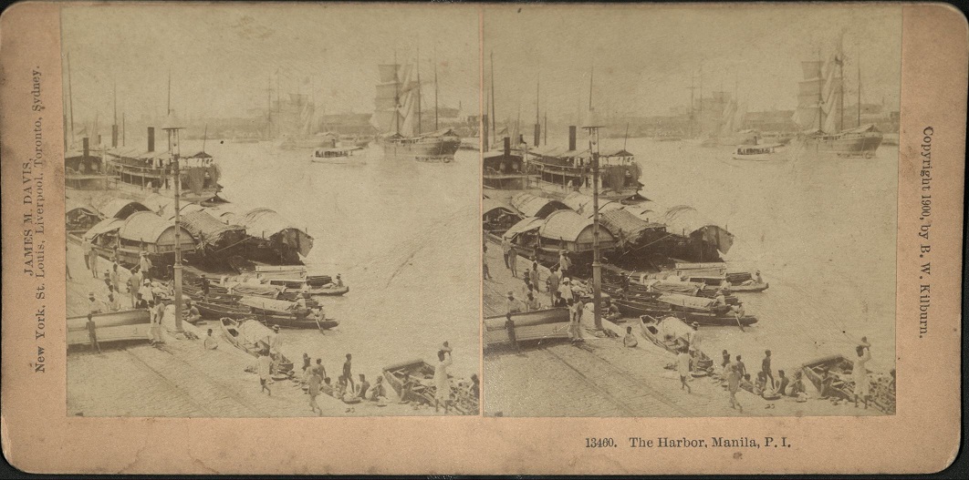 The Harbor, Manila, P. I.